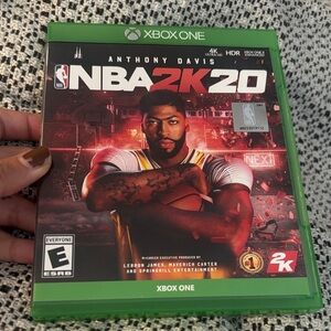 Xbox one NBA 2k20 video game